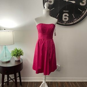 David’s Bridal Strapless Dress NWT